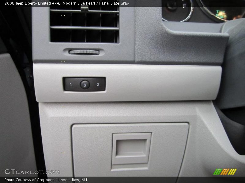 Modern Blue Pearl / Pastel Slate Gray 2008 Jeep Liberty Limited 4x4