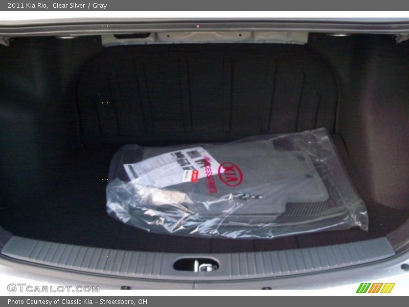 Clear Silver / Gray 2011 Kia Rio