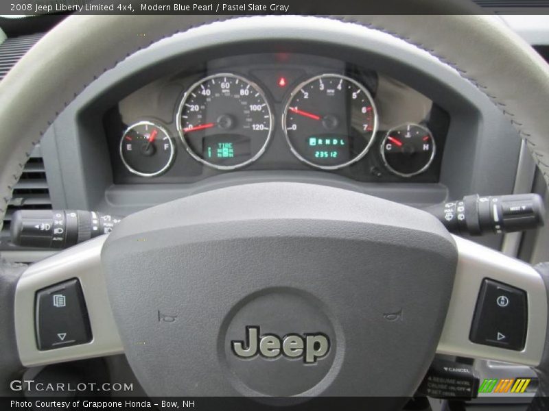 Modern Blue Pearl / Pastel Slate Gray 2008 Jeep Liberty Limited 4x4