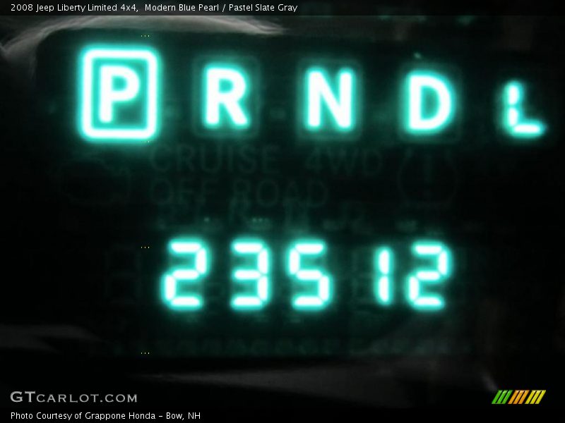 Modern Blue Pearl / Pastel Slate Gray 2008 Jeep Liberty Limited 4x4