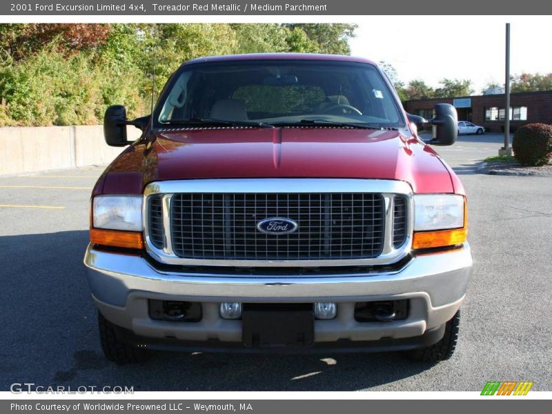 Toreador Red Metallic / Medium Parchment 2001 Ford Excursion Limited 4x4