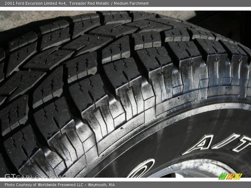 Toreador Red Metallic / Medium Parchment 2001 Ford Excursion Limited 4x4