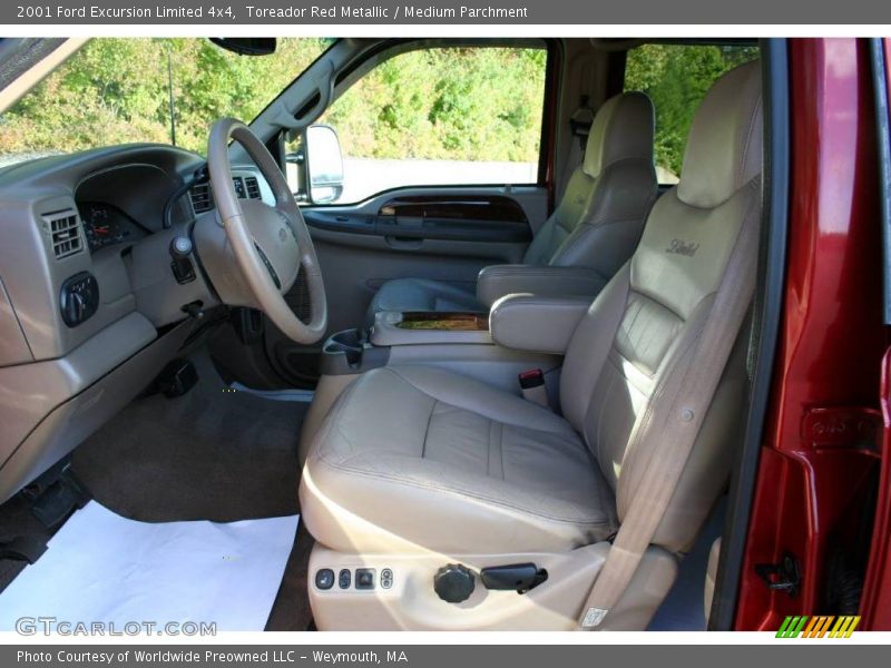 Toreador Red Metallic / Medium Parchment 2001 Ford Excursion Limited 4x4