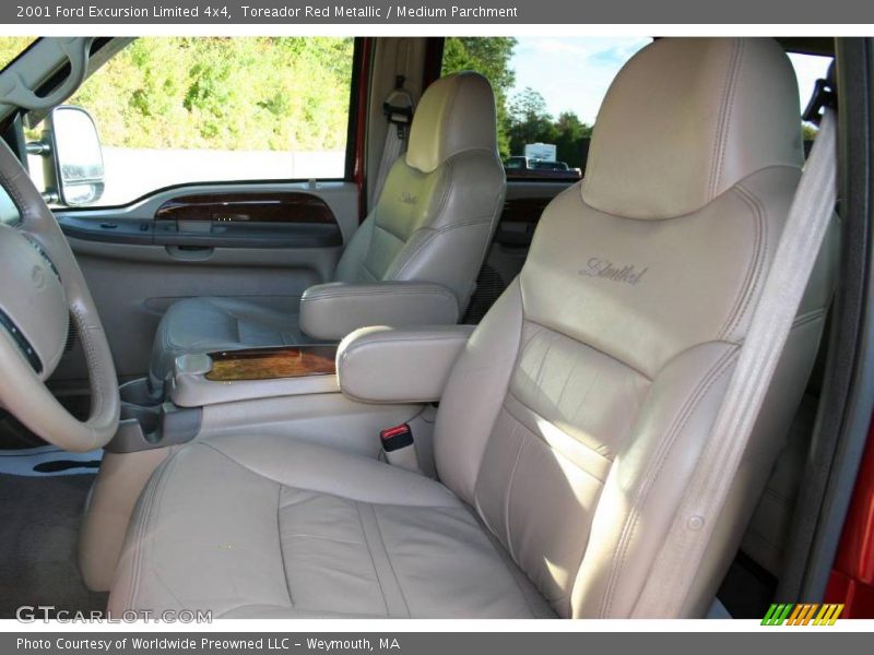 Toreador Red Metallic / Medium Parchment 2001 Ford Excursion Limited 4x4