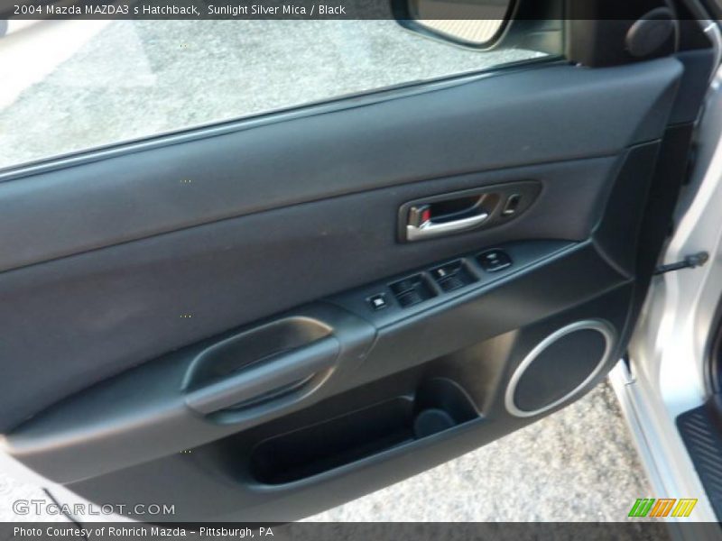 Sunlight Silver Mica / Black 2004 Mazda MAZDA3 s Hatchback