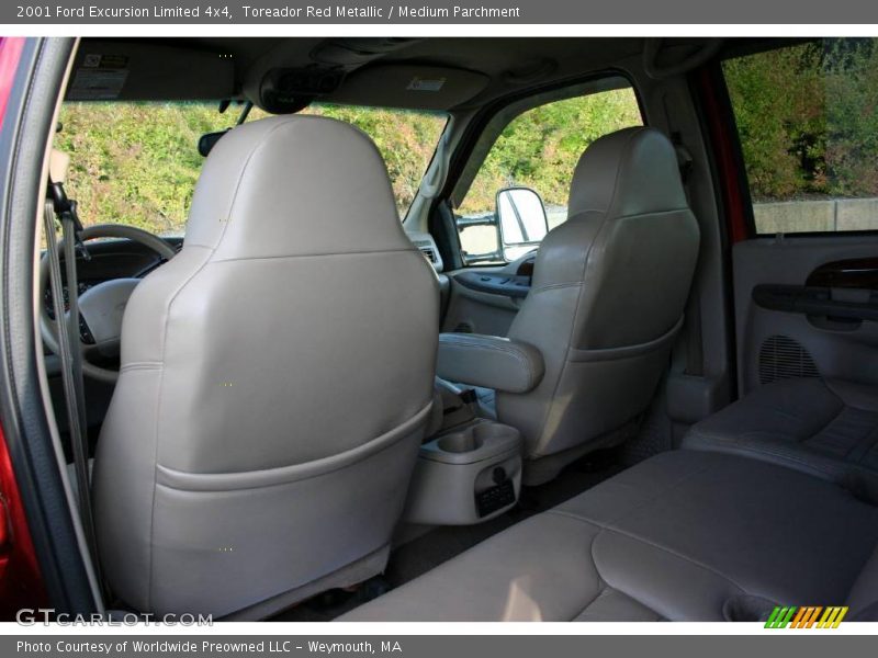 Toreador Red Metallic / Medium Parchment 2001 Ford Excursion Limited 4x4
