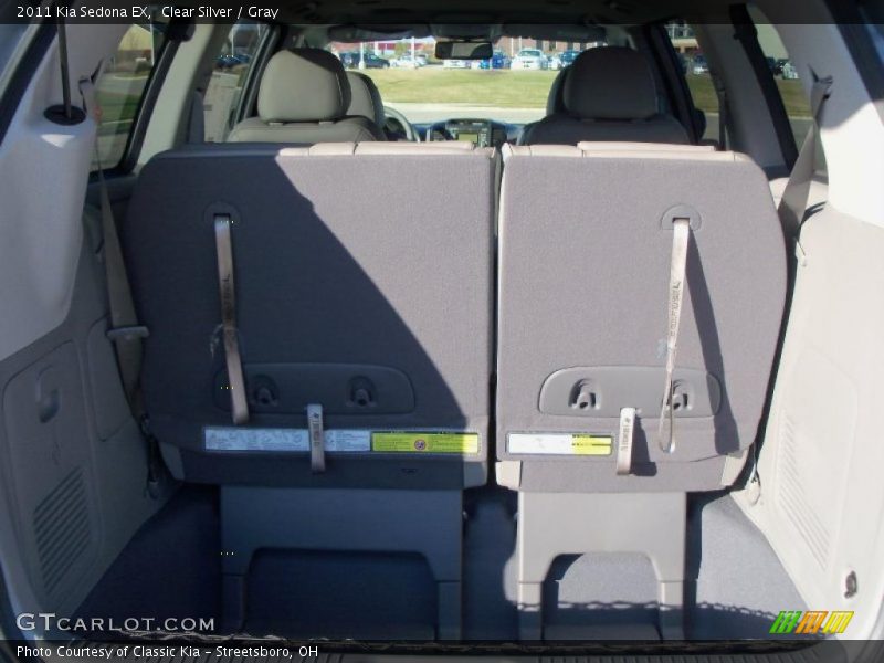 Clear Silver / Gray 2011 Kia Sedona EX