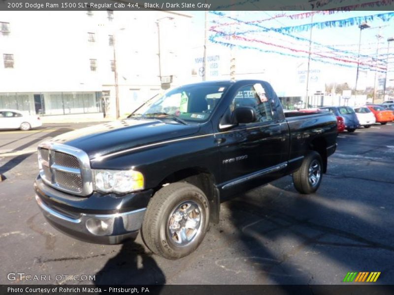 Black / Dark Slate Gray 2005 Dodge Ram 1500 SLT Regular Cab 4x4