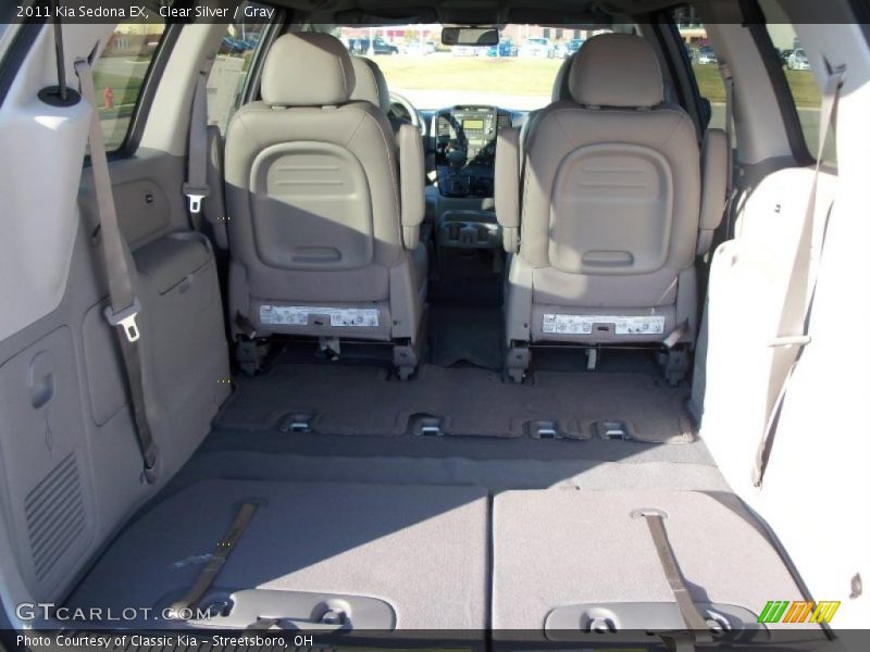 Clear Silver / Gray 2011 Kia Sedona EX