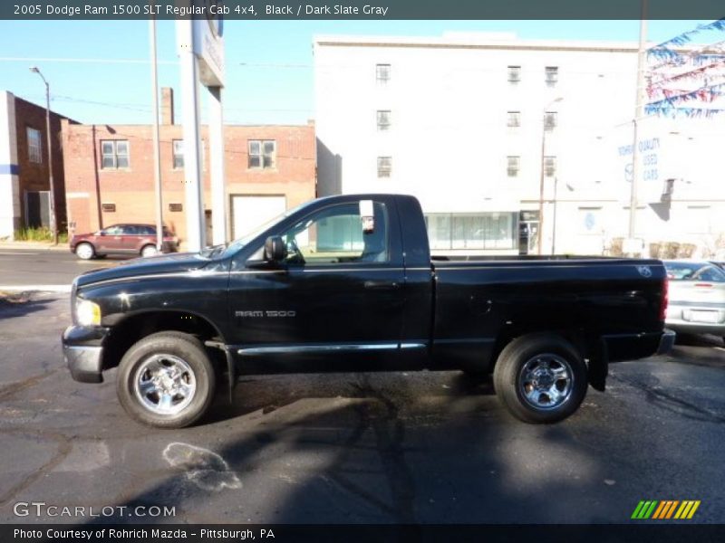 Black / Dark Slate Gray 2005 Dodge Ram 1500 SLT Regular Cab 4x4