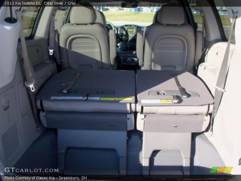 Clear Silver / Gray 2011 Kia Sedona EX