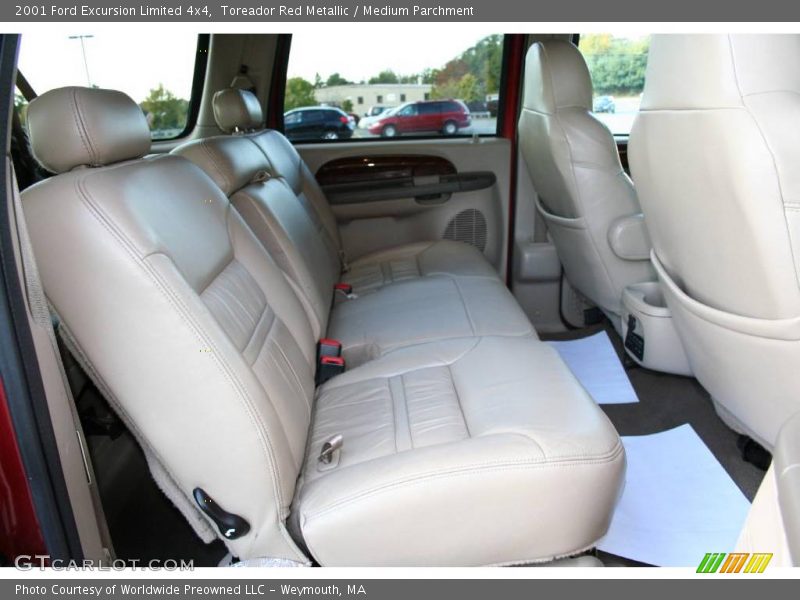 Toreador Red Metallic / Medium Parchment 2001 Ford Excursion Limited 4x4