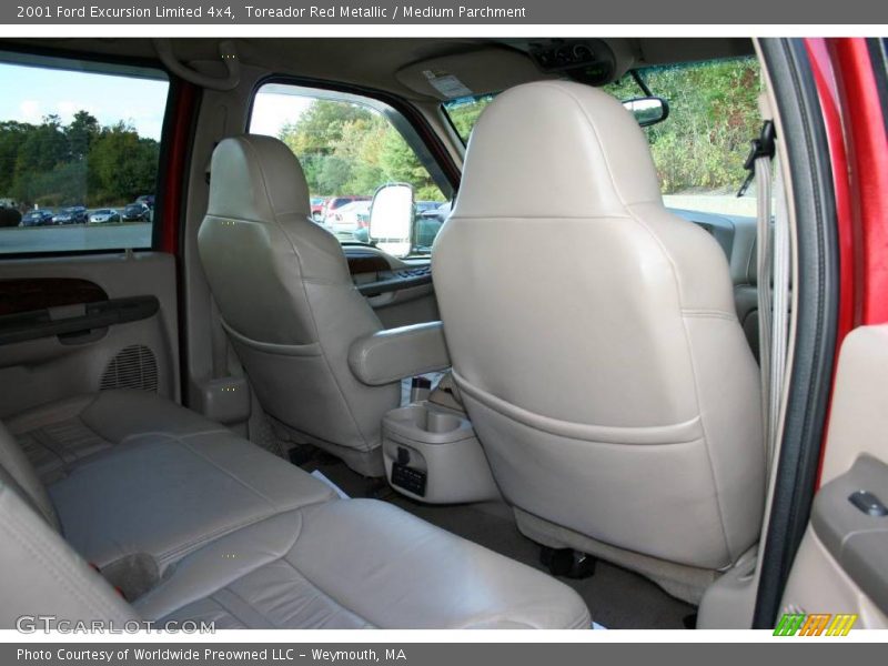 Toreador Red Metallic / Medium Parchment 2001 Ford Excursion Limited 4x4