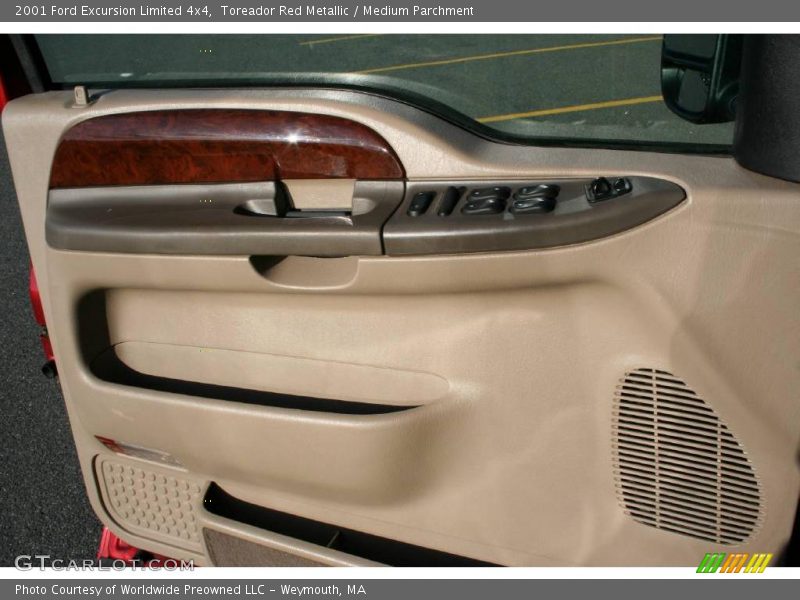 Toreador Red Metallic / Medium Parchment 2001 Ford Excursion Limited 4x4