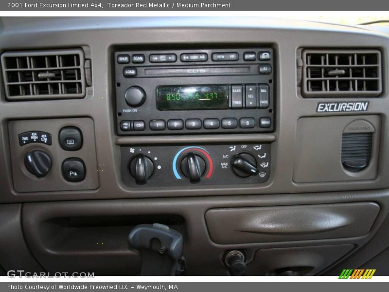 Toreador Red Metallic / Medium Parchment 2001 Ford Excursion Limited 4x4