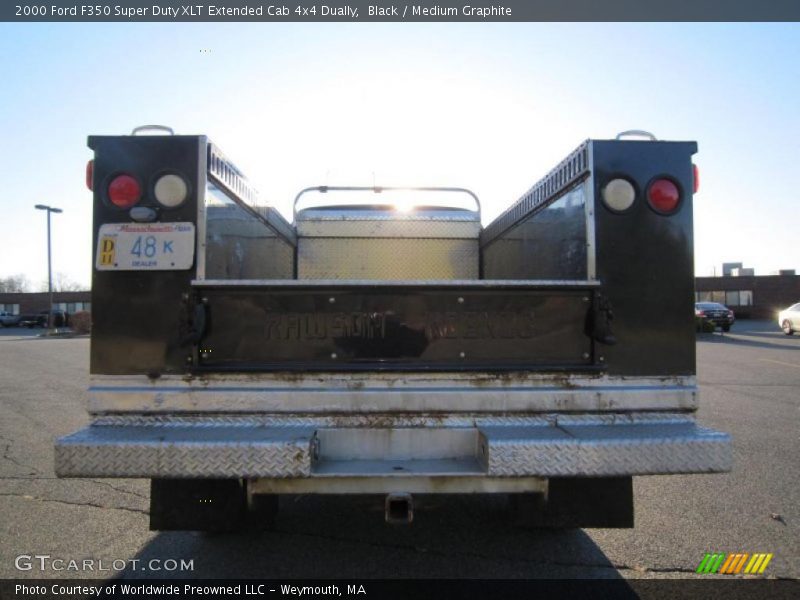 Black / Medium Graphite 2000 Ford F350 Super Duty XLT Extended Cab 4x4 Dually