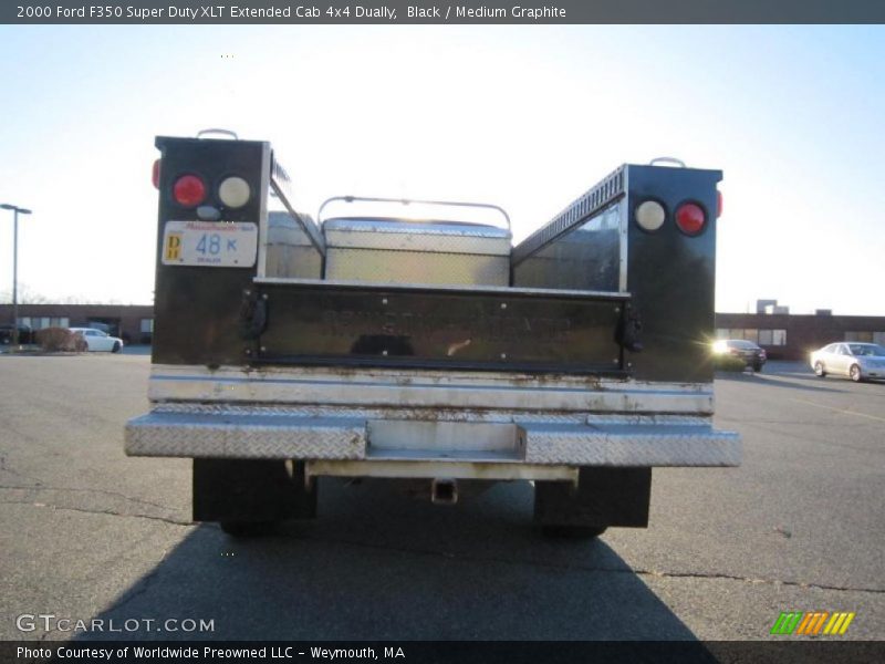 Black / Medium Graphite 2000 Ford F350 Super Duty XLT Extended Cab 4x4 Dually