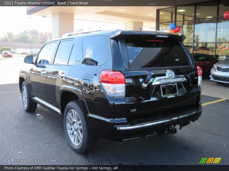 Black / Sand Beige 2011 Toyota 4Runner Limited