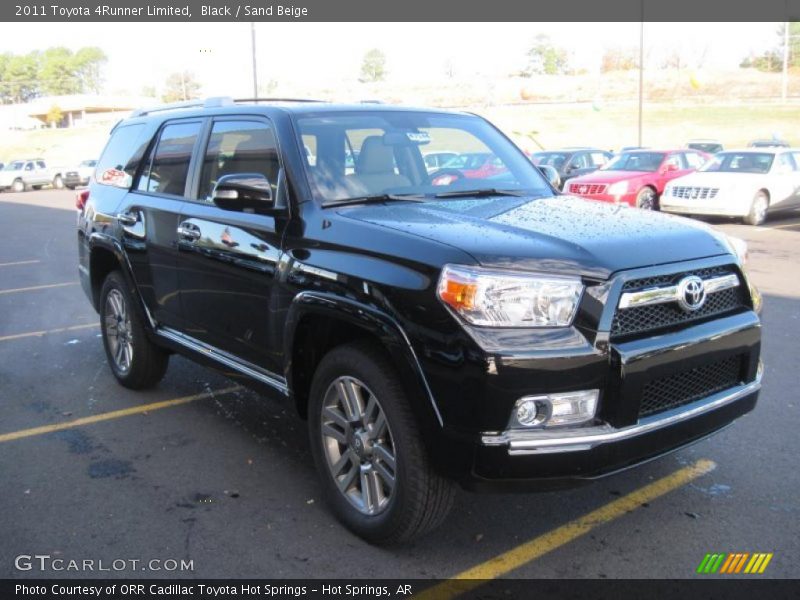 Black / Sand Beige 2011 Toyota 4Runner Limited