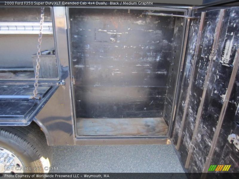 Black / Medium Graphite 2000 Ford F350 Super Duty XLT Extended Cab 4x4 Dually