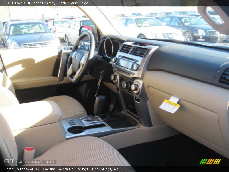 Black / Sand Beige 2011 Toyota 4Runner Limited