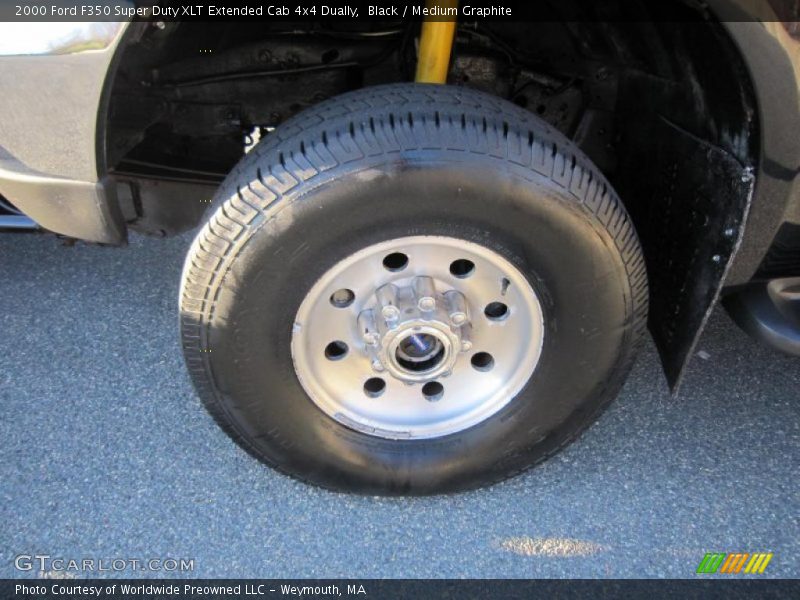 Black / Medium Graphite 2000 Ford F350 Super Duty XLT Extended Cab 4x4 Dually