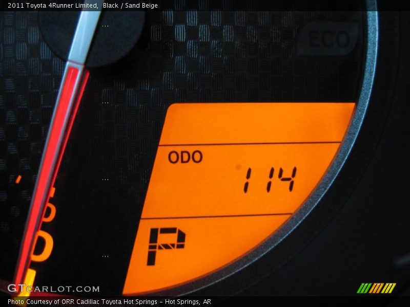 Black / Sand Beige 2011 Toyota 4Runner Limited