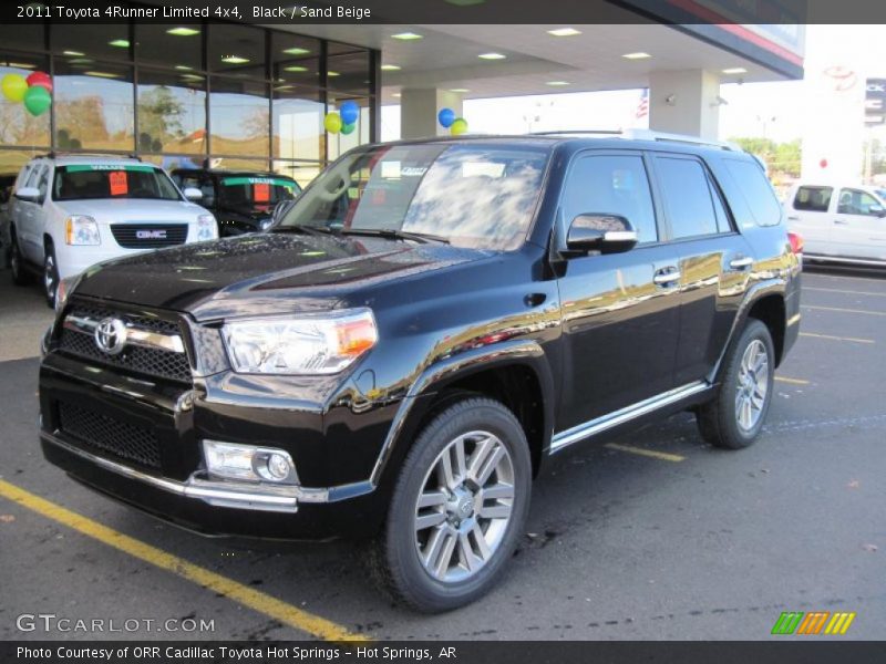 Black / Sand Beige 2011 Toyota 4Runner Limited 4x4