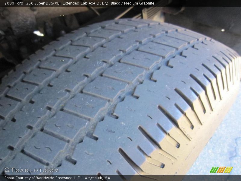 Black / Medium Graphite 2000 Ford F350 Super Duty XLT Extended Cab 4x4 Dually