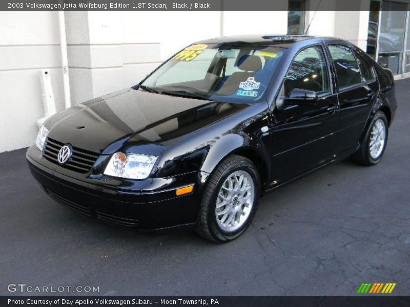 Front 3/4 View of 2003 Jetta Wolfsburg Edition 1.8T Sedan