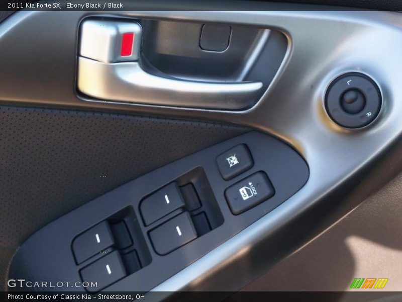 Ebony Black / Black 2011 Kia Forte SX