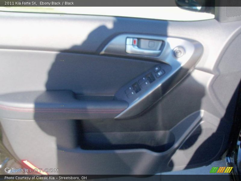 Ebony Black / Black 2011 Kia Forte SX