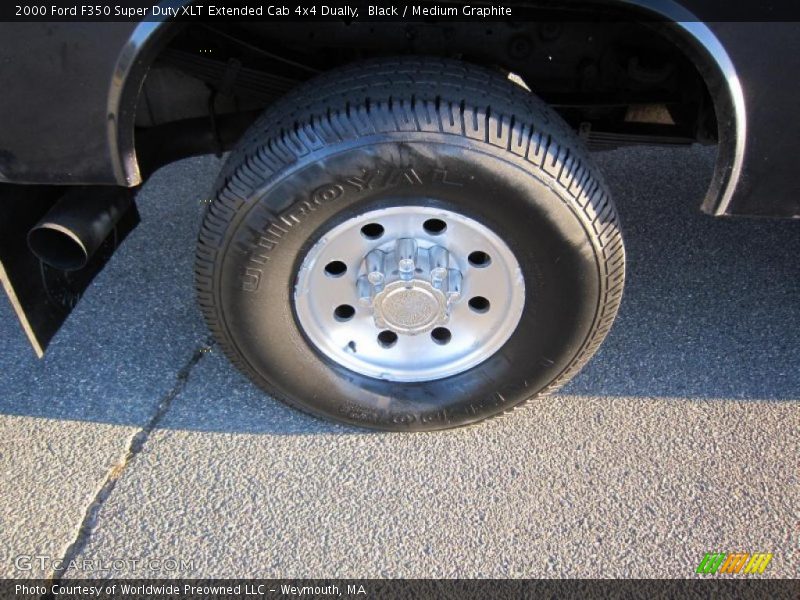 Black / Medium Graphite 2000 Ford F350 Super Duty XLT Extended Cab 4x4 Dually