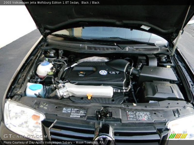  2003 Jetta Wolfsburg Edition 1.8T Sedan Engine - 1.8 Liter Turbocharged DOHC 20-Valve 4 Cylinder