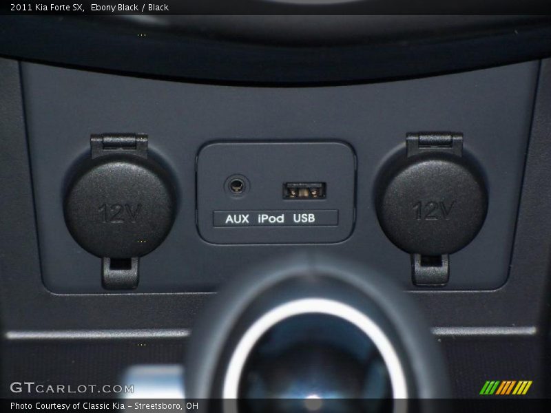 Ebony Black / Black 2011 Kia Forte SX