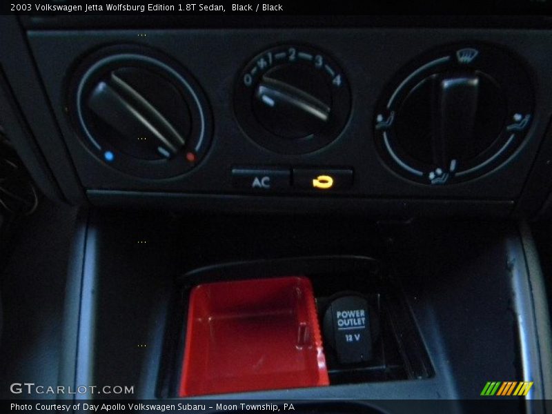 Black / Black 2003 Volkswagen Jetta Wolfsburg Edition 1.8T Sedan