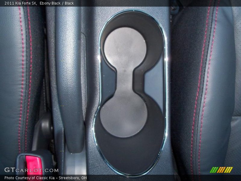 Ebony Black / Black 2011 Kia Forte SX