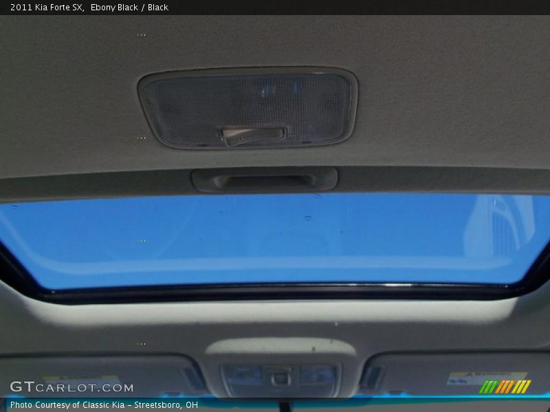 Ebony Black / Black 2011 Kia Forte SX