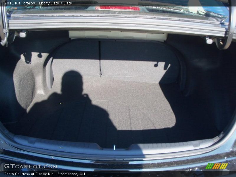 Ebony Black / Black 2011 Kia Forte SX