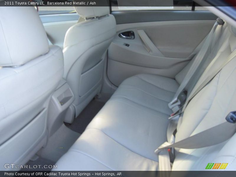 Barcelona Red Metallic / Ash 2011 Toyota Camry LE