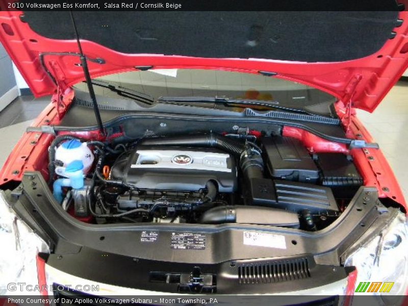 Salsa Red / Cornsilk Beige 2010 Volkswagen Eos Komfort
