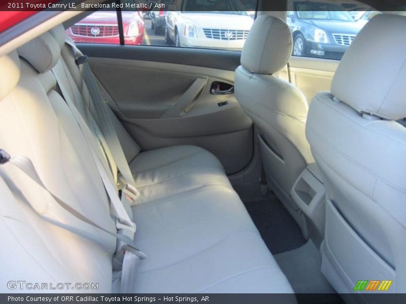 Barcelona Red Metallic / Ash 2011 Toyota Camry LE