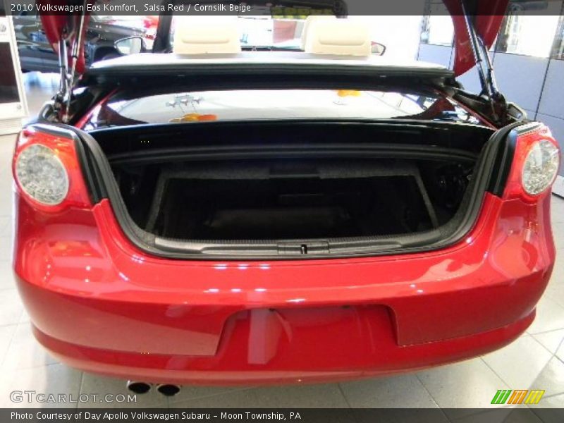 Salsa Red / Cornsilk Beige 2010 Volkswagen Eos Komfort