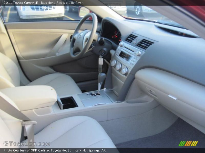 Barcelona Red Metallic / Ash 2011 Toyota Camry LE