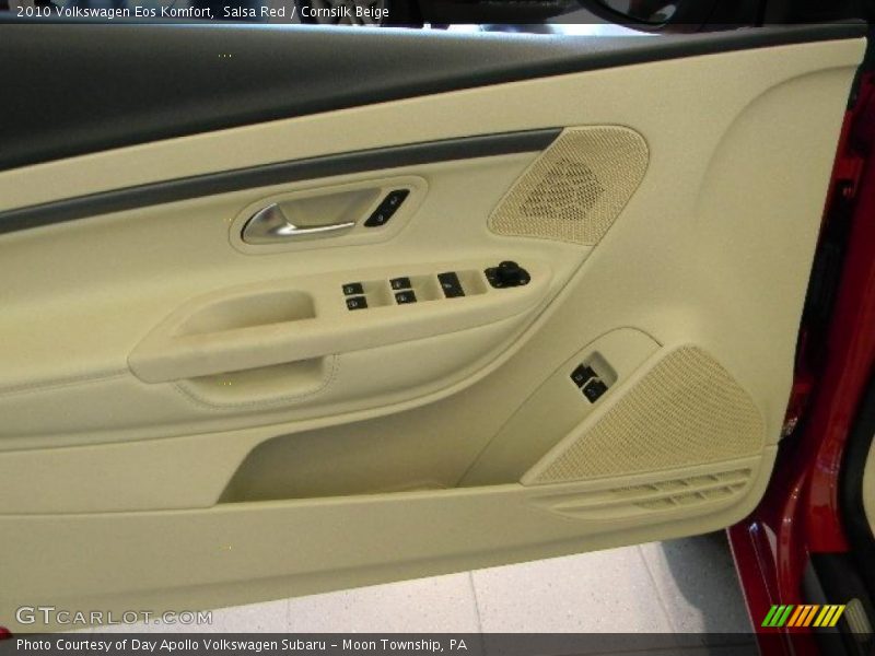 Salsa Red / Cornsilk Beige 2010 Volkswagen Eos Komfort
