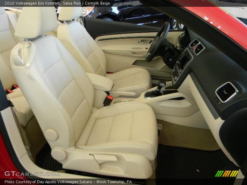 Salsa Red / Cornsilk Beige 2010 Volkswagen Eos Komfort