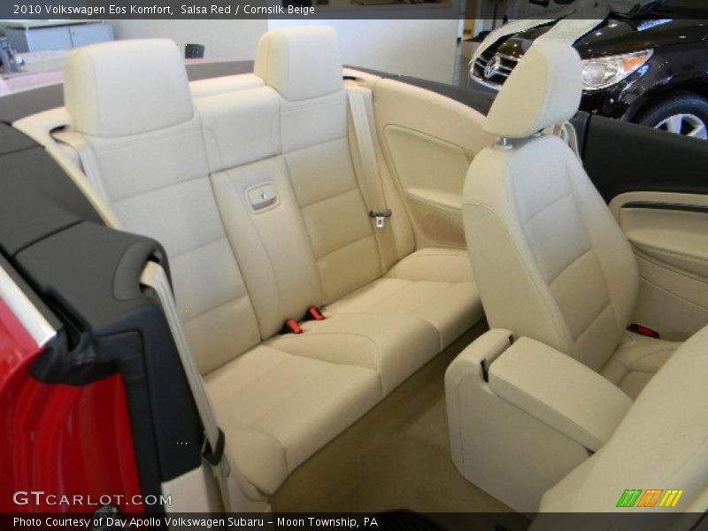 Salsa Red / Cornsilk Beige 2010 Volkswagen Eos Komfort