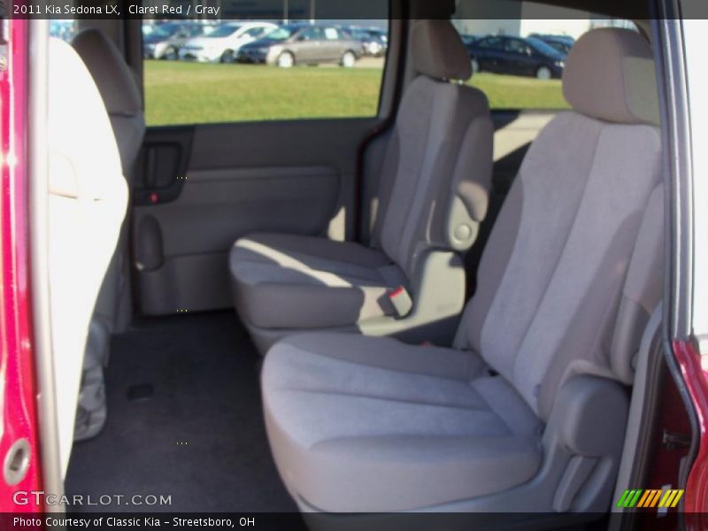  2011 Sedona LX Gray Interior
