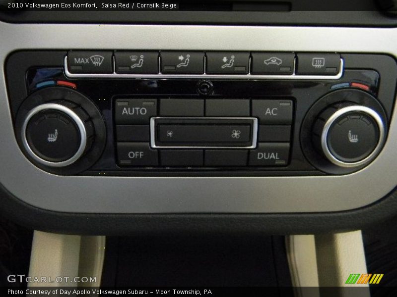 Salsa Red / Cornsilk Beige 2010 Volkswagen Eos Komfort