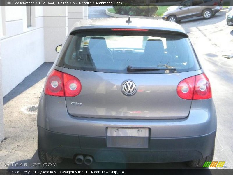United Grey Metallic / Anthracite Black 2008 Volkswagen GTI 2 Door
